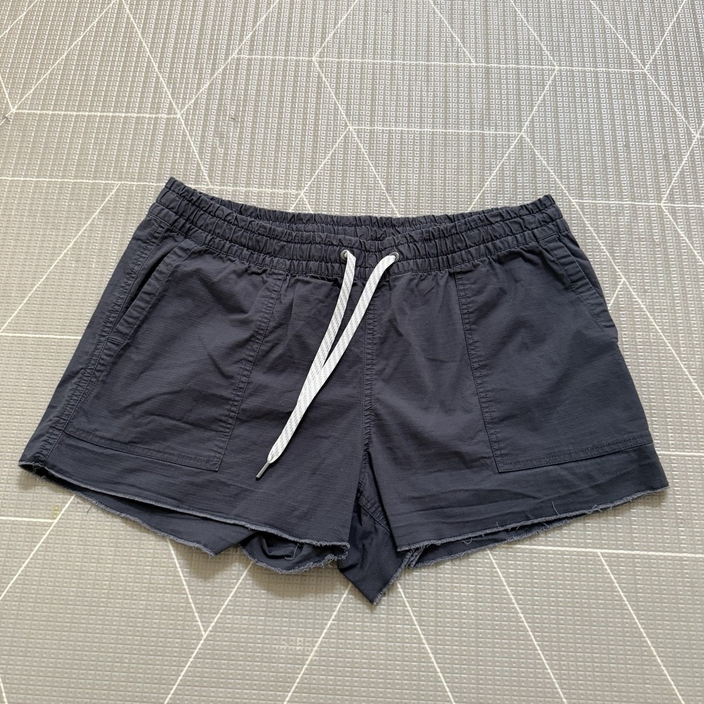 VUORI Vintage Ripstop Shorts Charcoal VW385 Sz Large‎
